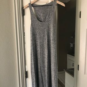 Riller Grey Knit Dress with Built In Bra